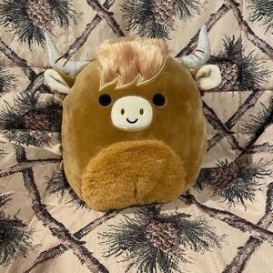 8” Wilfred the Highland Cow Squishmallow